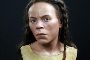 Reconstruction bronze age woman
